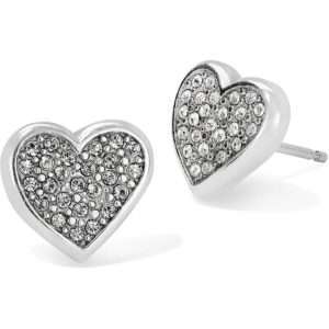 Brighton Eden Hearts Mini Post Earrings Silver