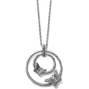 Brighton Solstice Bloom Necklace Silver