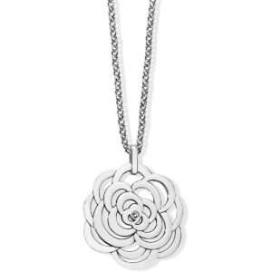 Brighton The Botanical Rose Convertible Necklace Silver