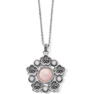 Brighton Sakura Breeze Pendant Necklace Silver-Rose