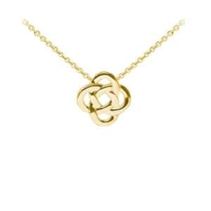 Wind & Fire Celtic Knot Dainty Necklace Gold