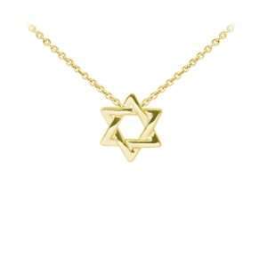 Wind & Fire Star of David Dainty Necklace Gold