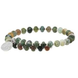 Wind & Fire Bracelet 6mm Jasper Rondelle Wrap Bracelet