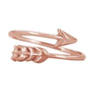 Wind & Fire Arrow 3D Ring Cuff Silver