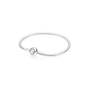 Pandora Moments Snake Chain Bracelet, Sterling silver