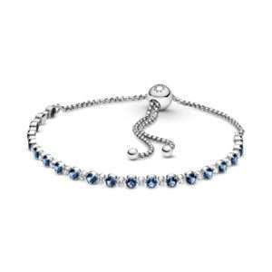 Pandora Sparkle Slider Bracelet, Sterling silver