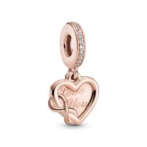 Pandora, Love You Infinity Heart Dangle Charm