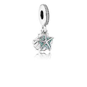 Pandora, Starfish & Sea Shell Dangle Charm