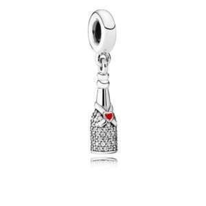 Pandora, Sparkling Wine Bottle Dangle Charm