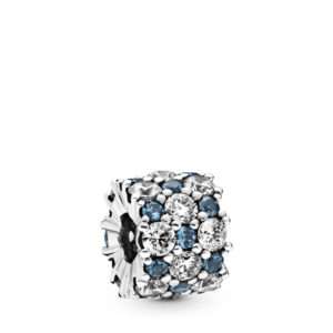 Pandora, Blue and Clear Sparkle Charm