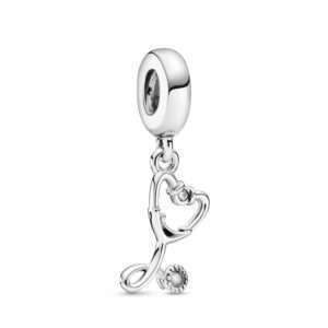 Pandora, Stethoscope Heart Dangle Charm