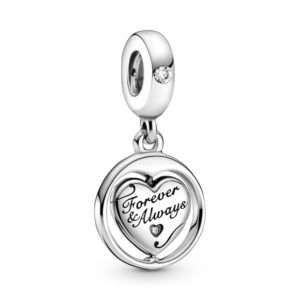 Pandora, Spinning Forever & Always Soulmate Dangle Charm