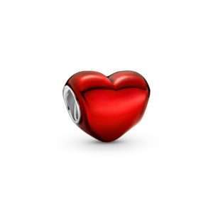Pandora, Metallic Red Heart Charm