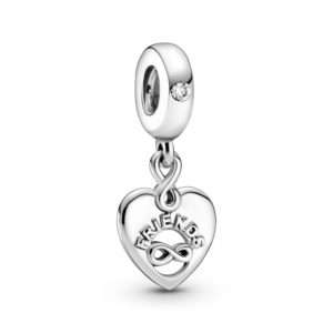 Pandora, Friends Forever Heart Dangle Charm