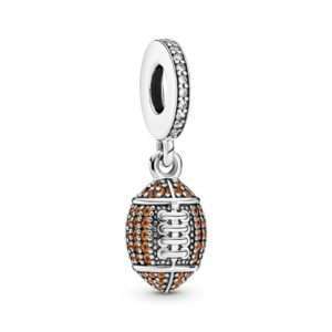 Pandora, American Football Dangle Charm