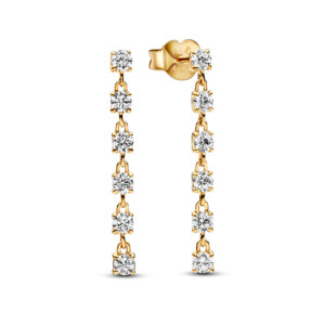 Pandora Sparkling Stones Drop Earrings