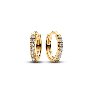 Pandora Sparkling Huggie Hoop Earrings