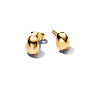 Pandora Organically Shaped Stud Earrings