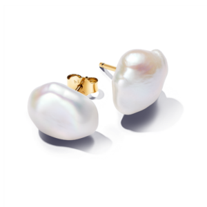 Pandora Baroque Treated Freshwater Cultured Pearl Stud Earrings