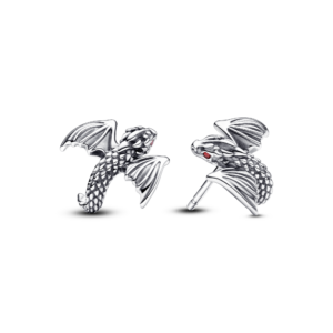 Pandora Game of Thrones Curved Dragon Stud Earrings