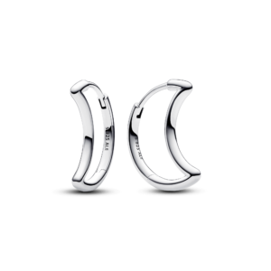 Pandora Moon Hoop Earrings