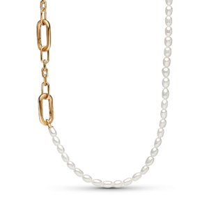 Pandora ME Slim Treated Freshwater Cultured Pearl Necklace