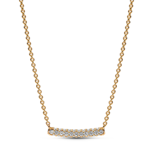 Pandora Timeless PavÃ© Single-row Bar Collier Necklace