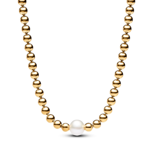 Pandora Treated Freshwater Cultured Pearl & Beads Collier Necklace