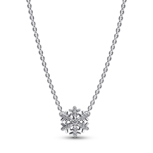Pandora Sparkling Snowflake Pendant Necklace