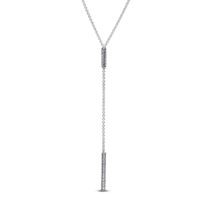 Pandora Timeless Pavé Prism Drop Necklace