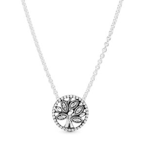 Pandora Sparkling Family Tree Necklace