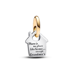 Pandora Two-tone Grandma's House Dangle Charm