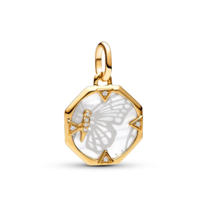 Pandora ME Pearlescent Butterfly Medallion Charm