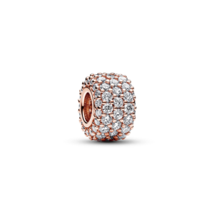 Pandora Sparkling PavÃ© Triple-row Charm