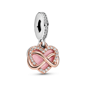 Pandora Sparkling Infinity Heart Dangle Charm
