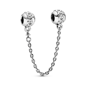Pandora Band of Hearts Safety Chain Charm