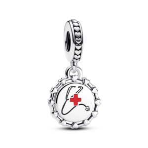 Pandora Stethoscope Engravable Dangle Charm