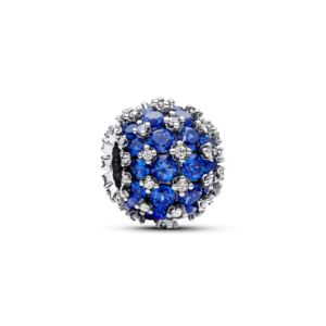 Pandora Sparkling PavÃ© Round Blue Charm