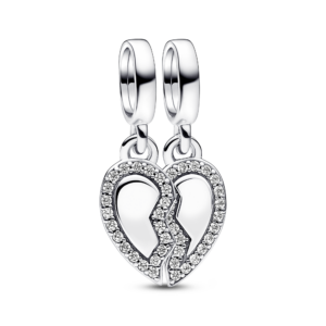 Pandora Friends Splittable Heart Dangle Charm