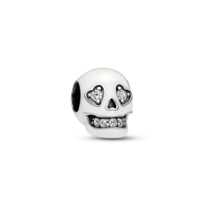 Pandora Glow-in-the-dark Sparkling Skull Charm