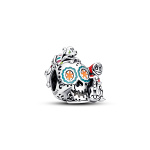 Pandora Disney Pixar Coco Miguel & Dante Skull Glow-in-the-dark Charm