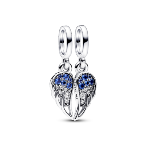 Pandora Sparkling Splitable Angel Wings Dangle Charm