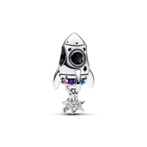 Pandora Space Love Rocket Charm