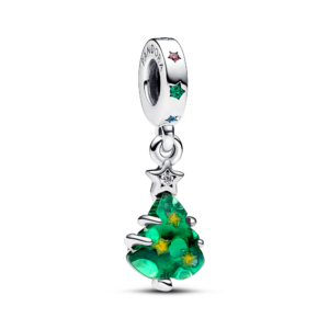 Pandora Sparkling Christmas Tree Dangle Charm