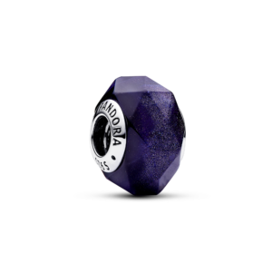 Pandora Faceted Blue Murano Glass Charm