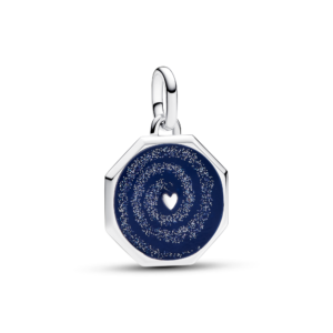 Pandora ME Galaxy Heart Medallion Charm