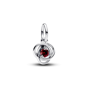 Pandora Red Eternity Circle Dangle Charm