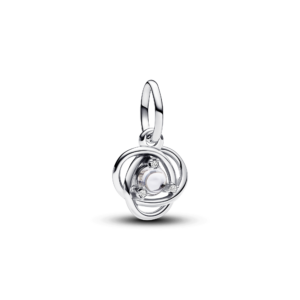 Pandora April Eternity Circle Dangle Charm