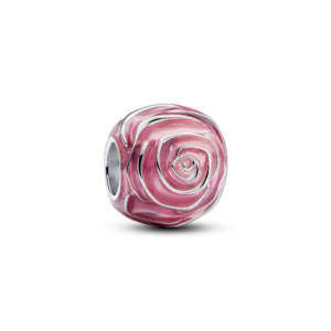 Pandora Pink Rose in Bloom Charm