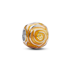 Pandora Yellow Rose in Bloom Charm
